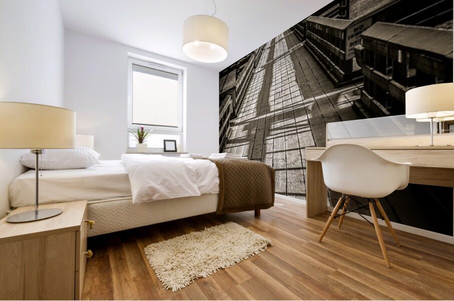 The Pier Mural print