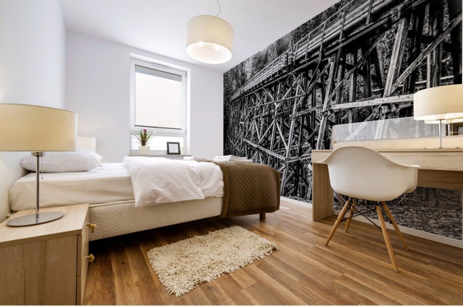 Trestle North Mural print