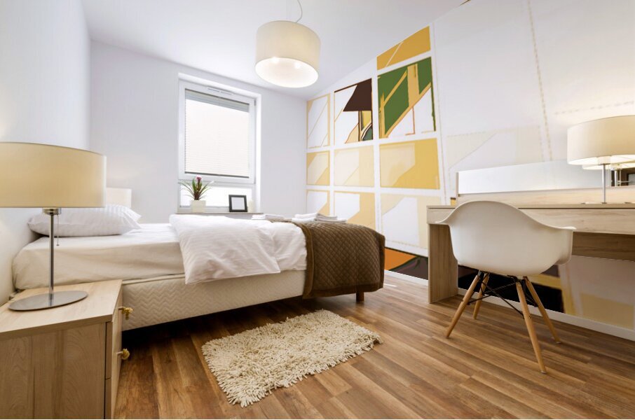 Two Styles Mural print