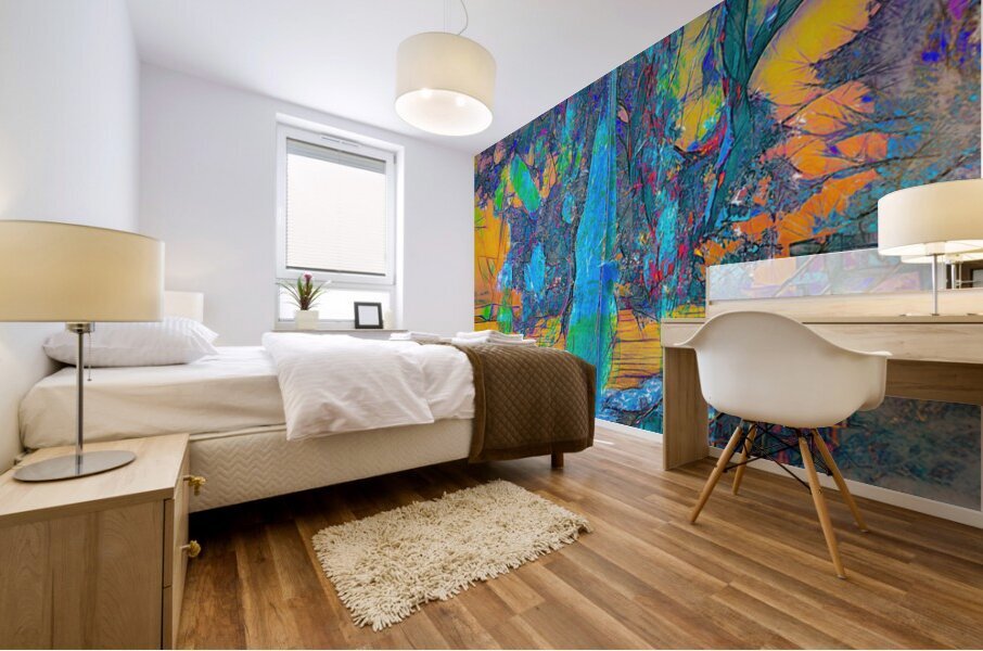 Two Sides Mural print