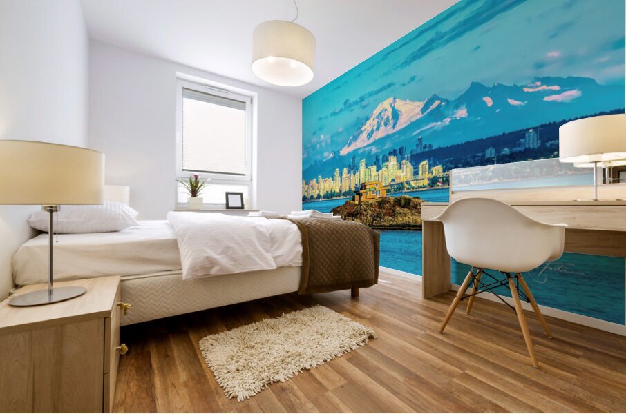 Vancouver Mural print
