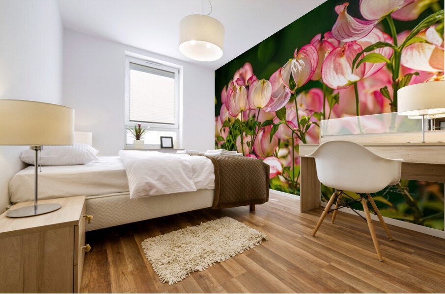 A Few Blossoms Mural print