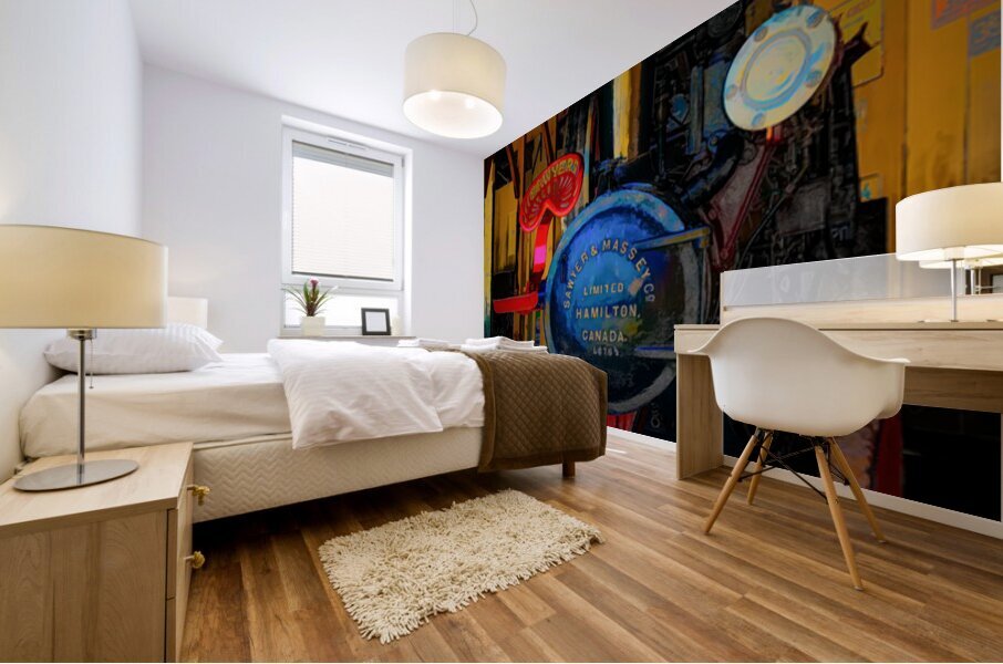 About the Stack Mural print