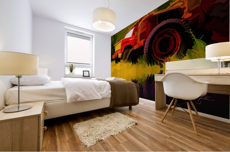 Almost Ready Mural print