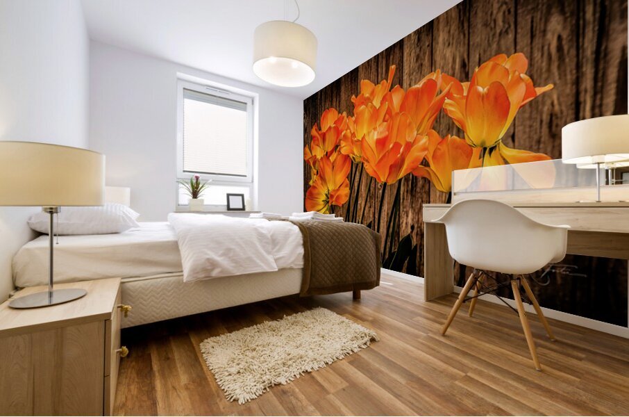 Against the Wall Mural print