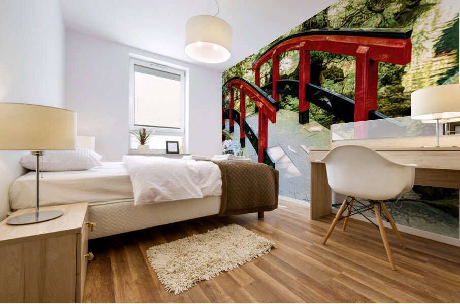 Always a Bridge Mural print