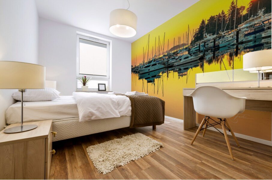 Barely Rippled Mural print