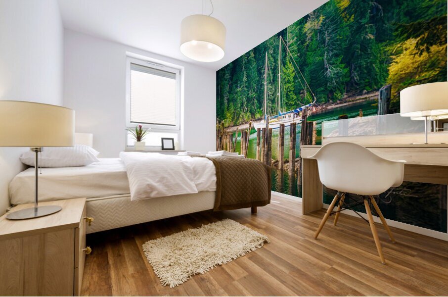 Busy Silence Mural print