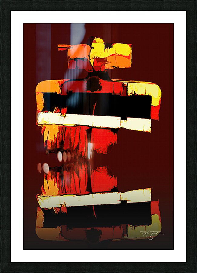 Roller Ahead Picture Frame print