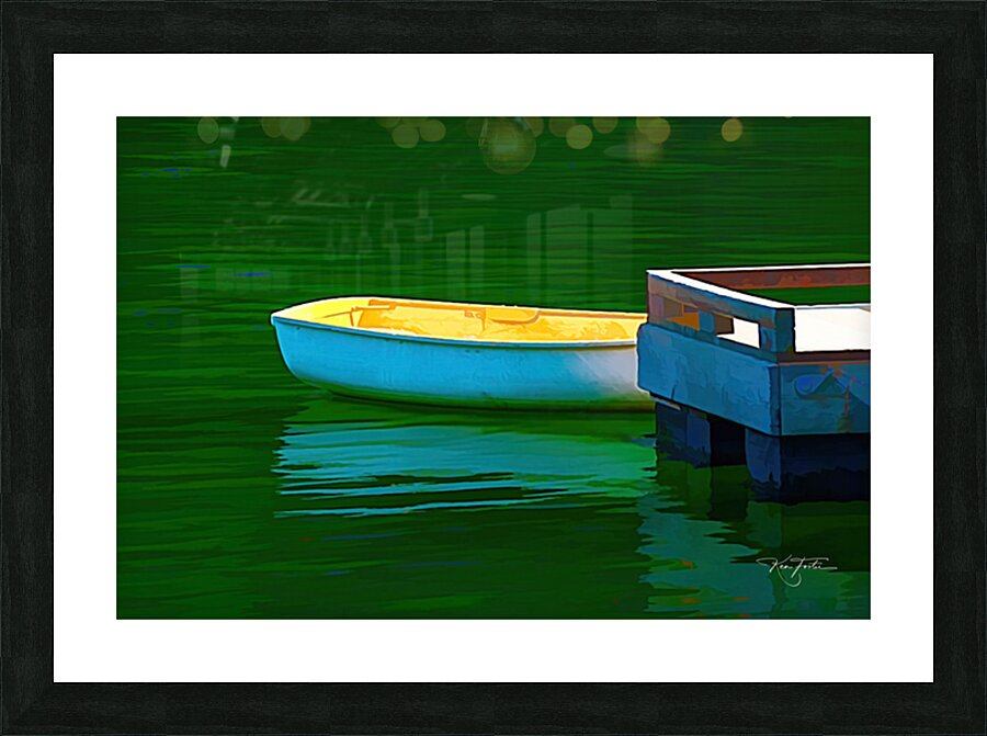 Rowboat Picture Frame print