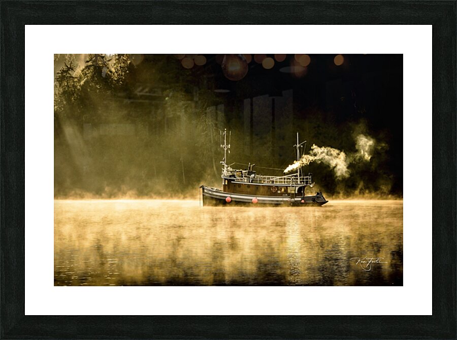 Sechelt Chief Picture Frame print