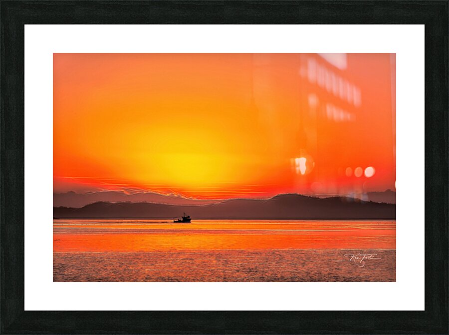Sailors Warning Picture Frame print