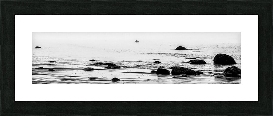 Single Surfer Picture Frame print
