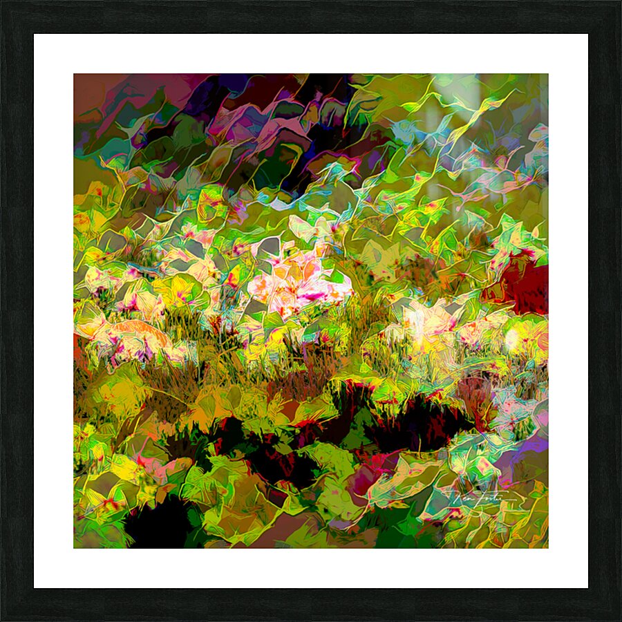 Spring on the Ground Picture Frame print