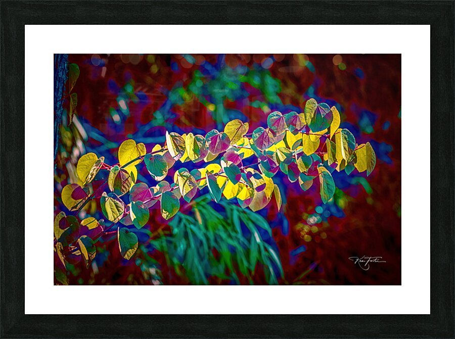 Summer Leaves 2 Picture Frame print