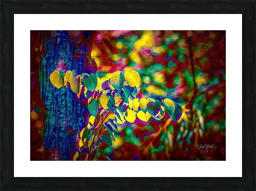 Summer Leaves 1 Picture Frame print