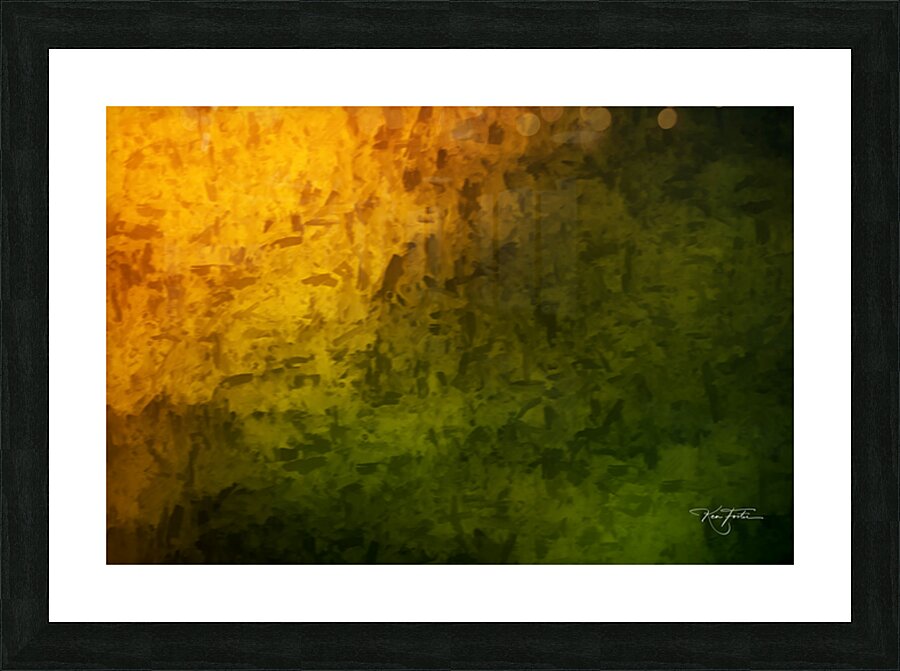 Sun on the Trees Picture Frame print