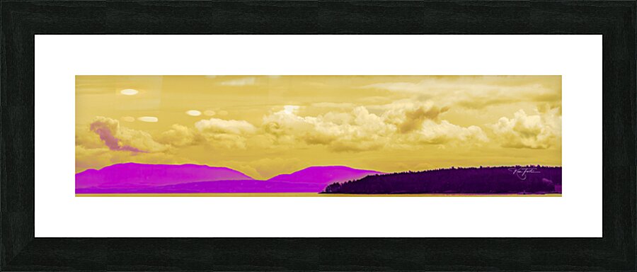 The Purpling Picture Frame print