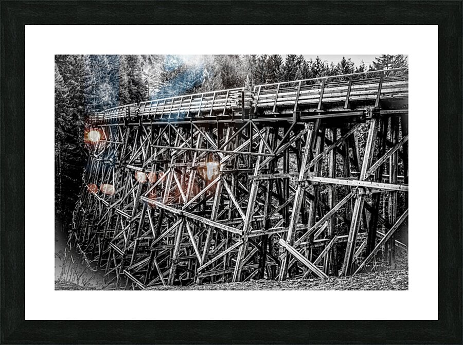 Trestle North Picture Frame print
