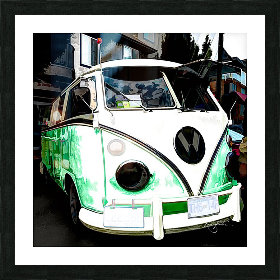 Two Plates Picture Frame print