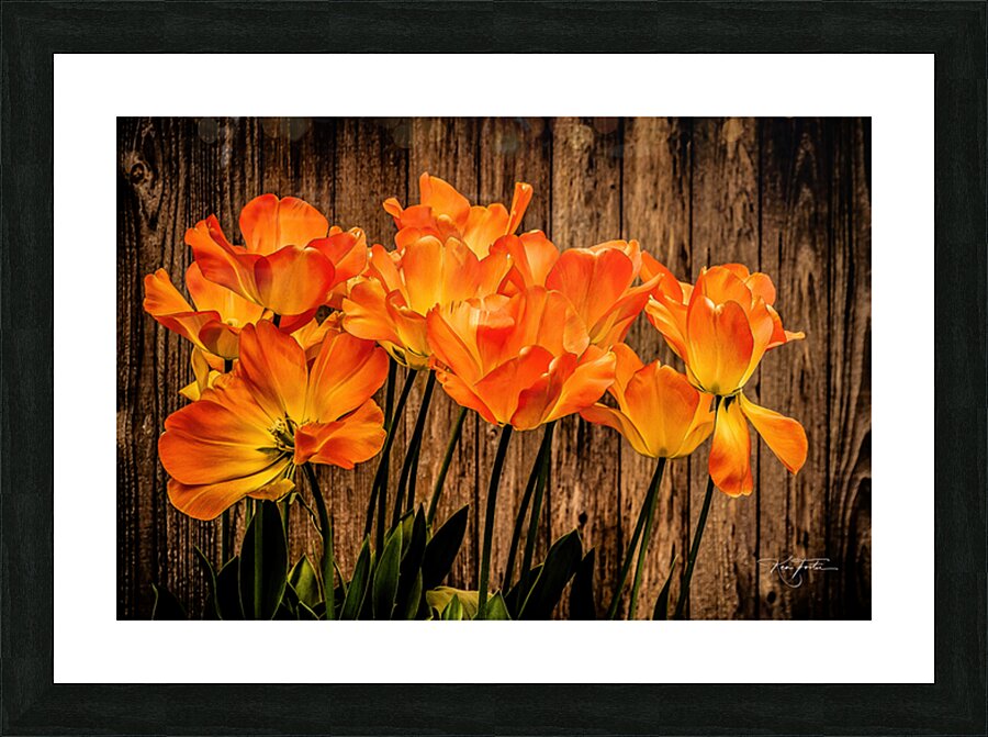 Against the Wall Picture Frame print