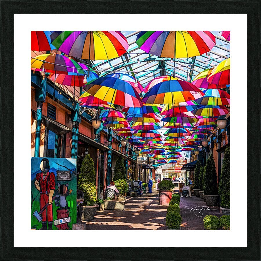 April Showers Picture Frame print