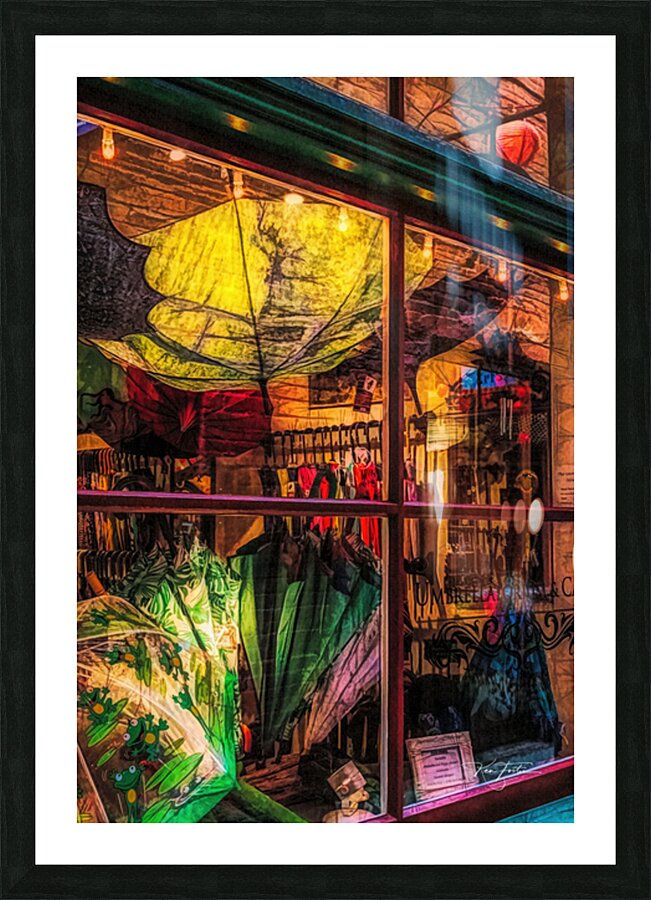 At the Canery Picture Frame print