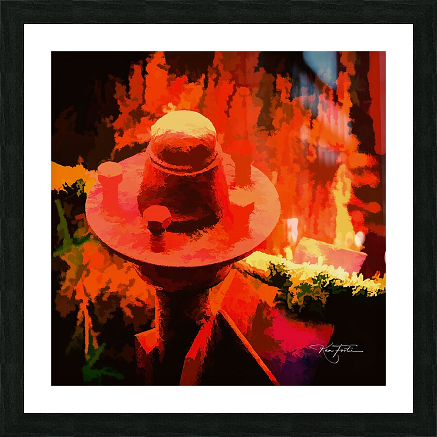 Axle Baring Picture Frame print