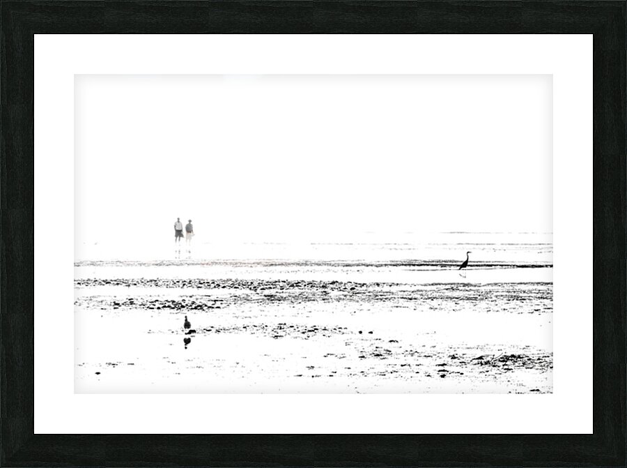 Beach Triangle Picture Frame print