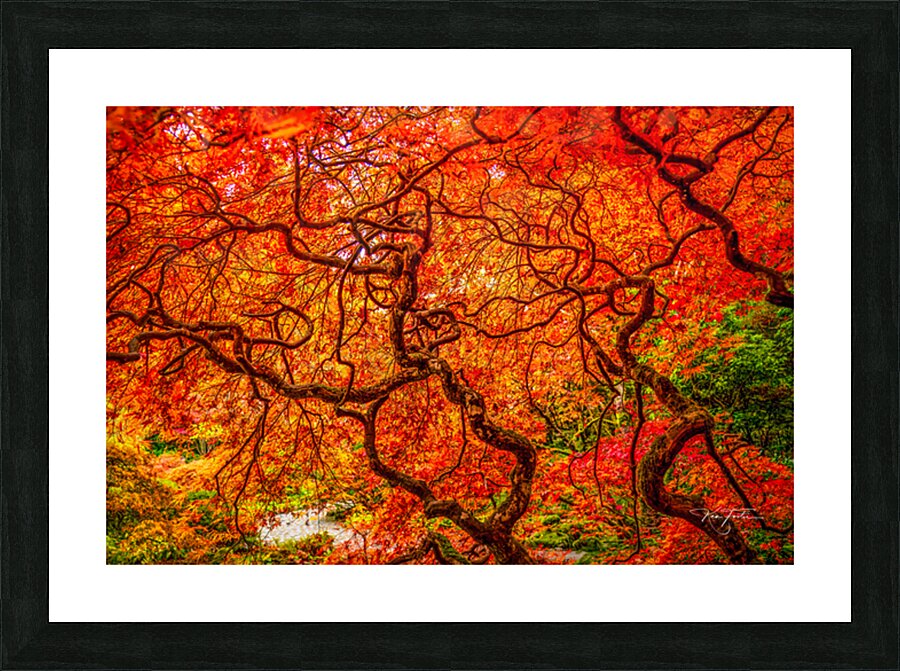 Branching Artistry Picture Frame print