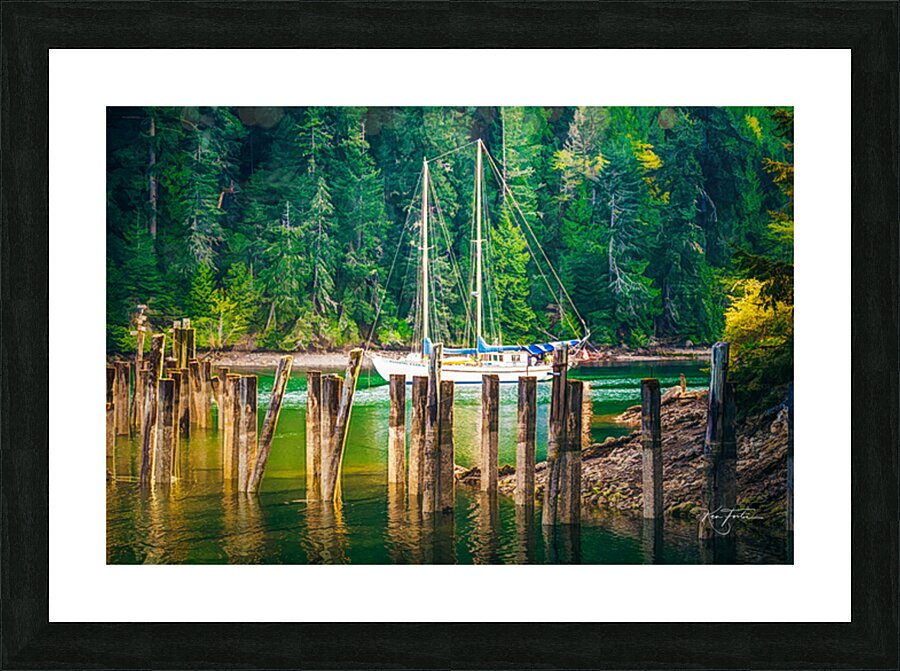 Busy Silence Picture Frame print
