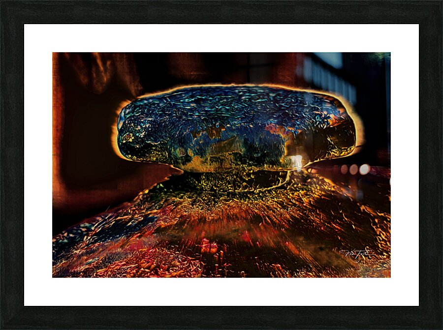 Capped Picture Frame print