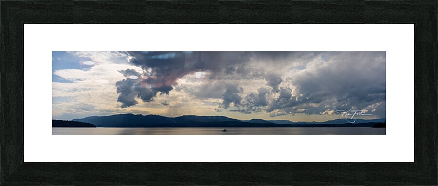 Clouds Before Sunset Picture Frame print
