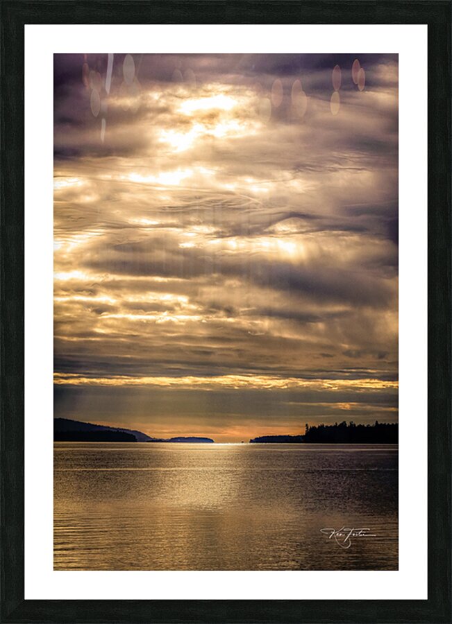 Channel Picture Frame print