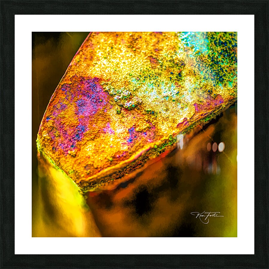 Custom Rust Picture Frame print