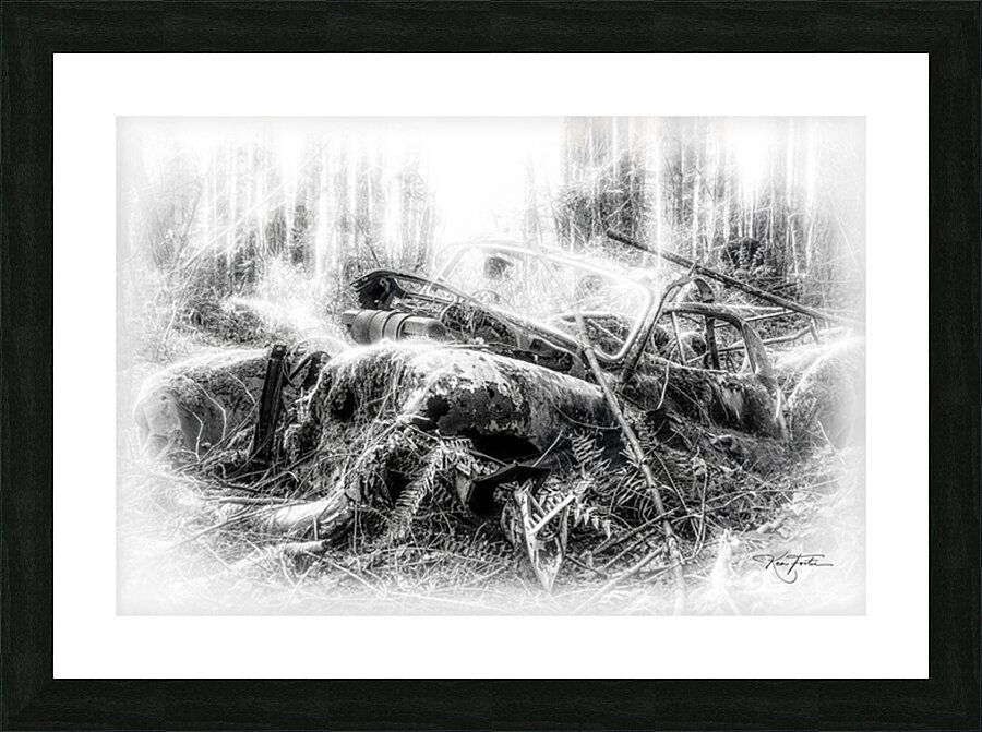 Disappearance Picture Frame print