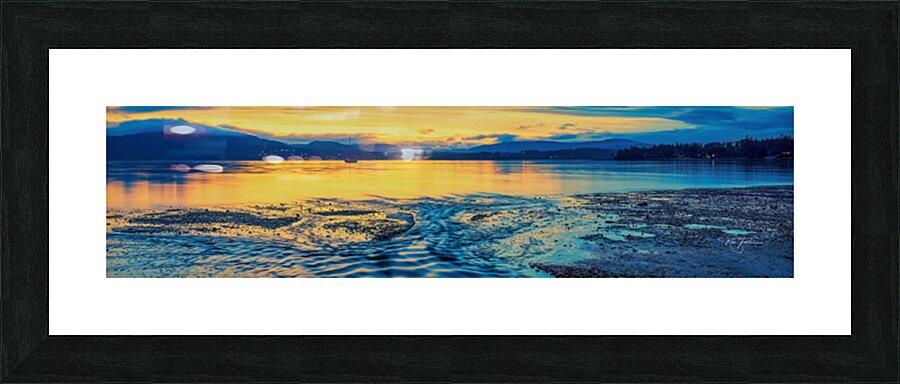 Falling is the Tide Picture Frame print