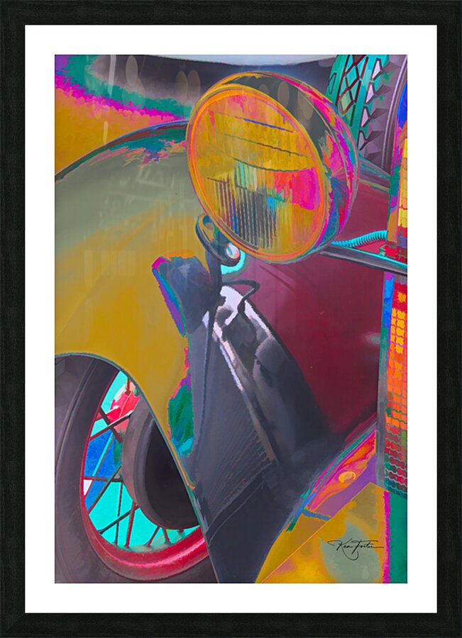 Headlight Picture Frame print
