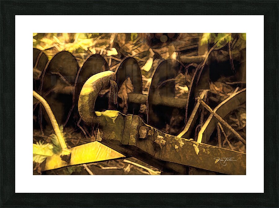 Hook and Harrow Picture Frame print