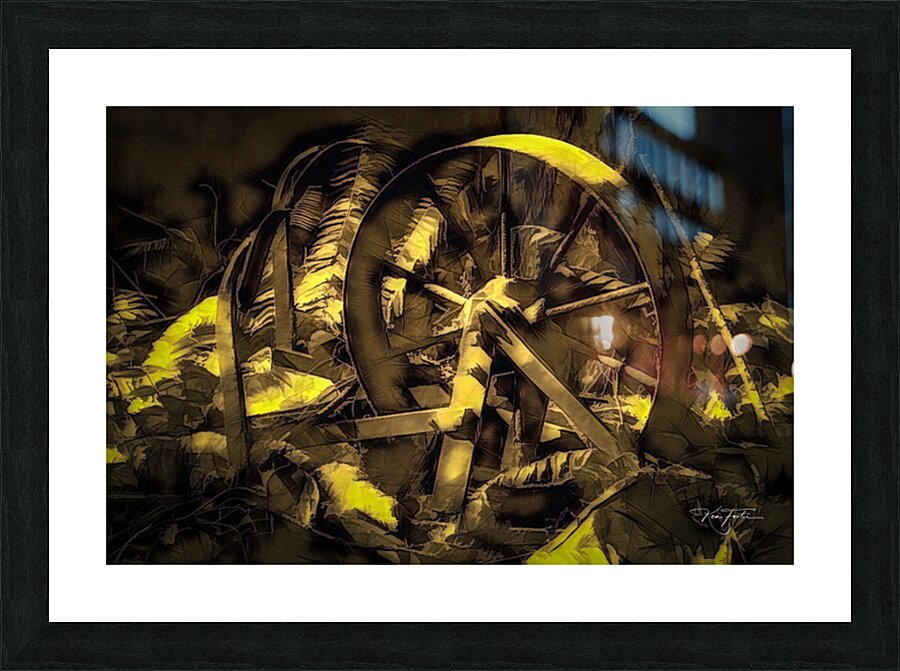 Light and Shadow Picture Frame print
