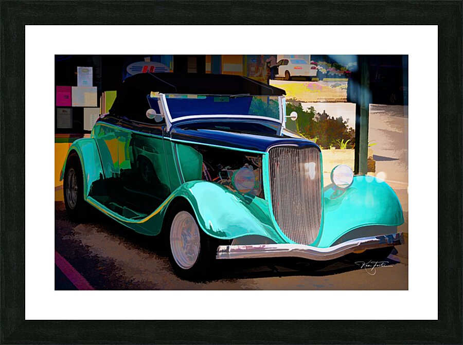Looking Tough Picture Frame print