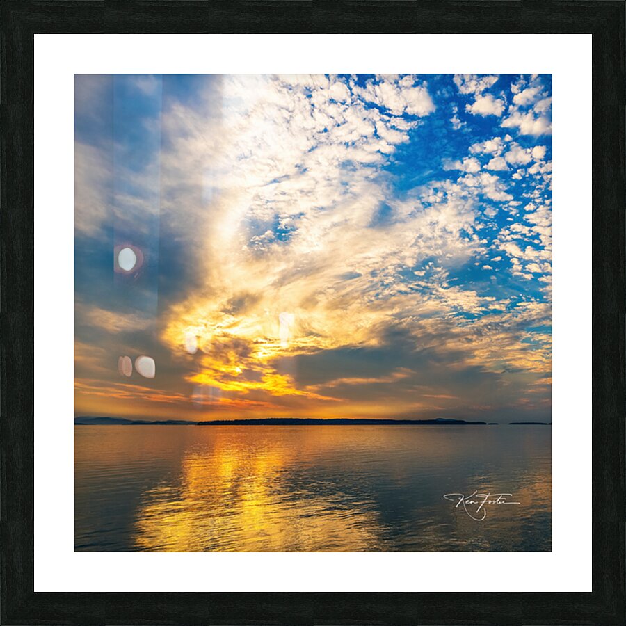 Mackerel Sky Picture Frame print