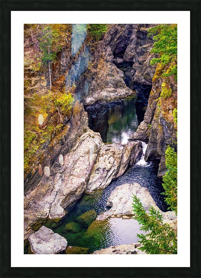 Potholes Picture Frame print