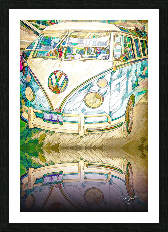 Psychedelia Picture Frame print