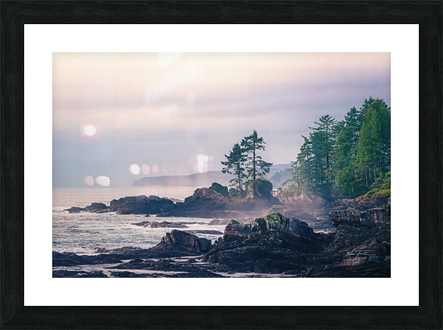 Winter s Grey Picture Frame print