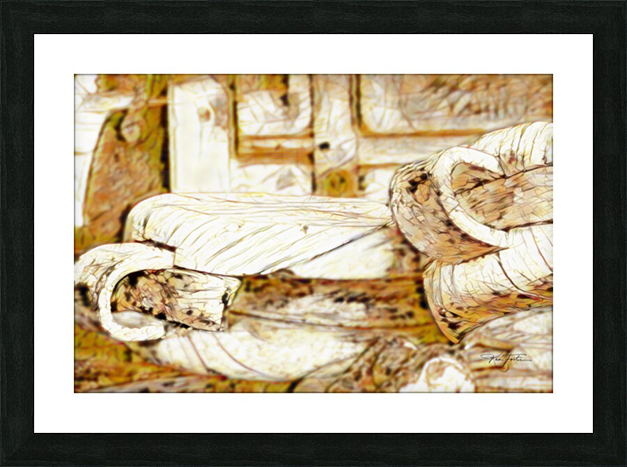 Block Two Picture Frame print