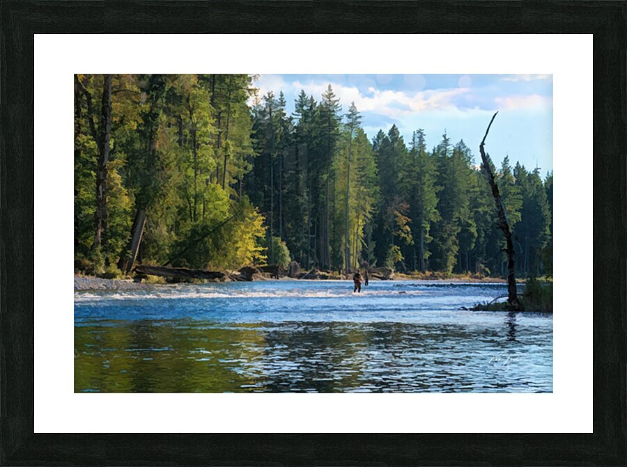 Fishers Picture Frame print