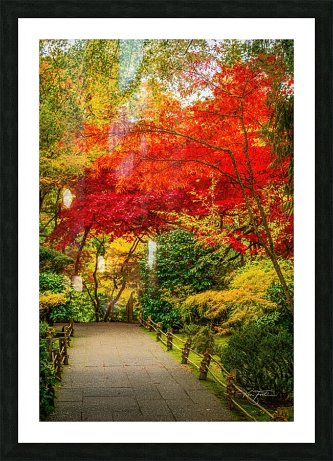 Entrancing Entrance Picture Frame print