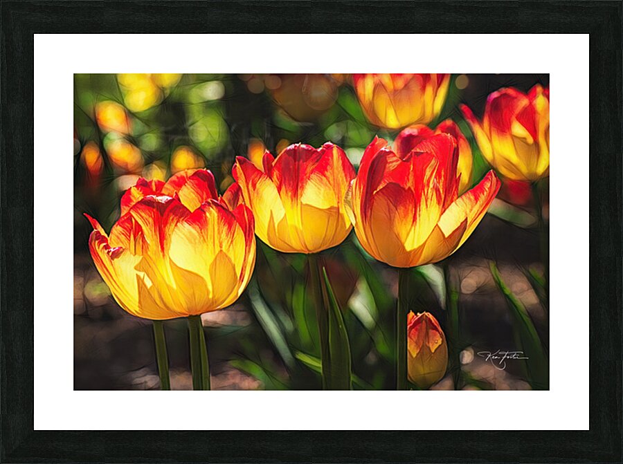 With Inner Light Picture Frame print