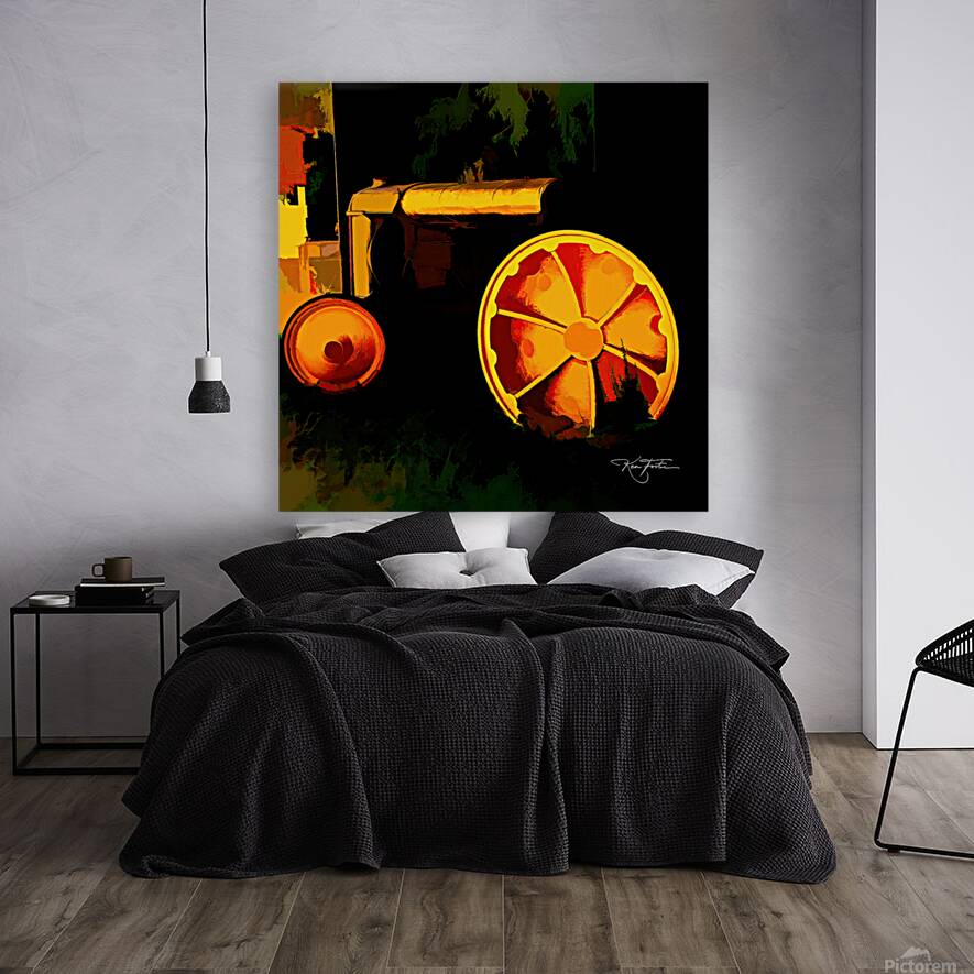 Big Yellow Wheel Reproduction